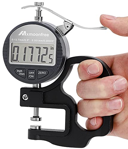 測定器　マギー Amazon | Mxmoonfree デジタルシックネスゲージ 厚さ測定器